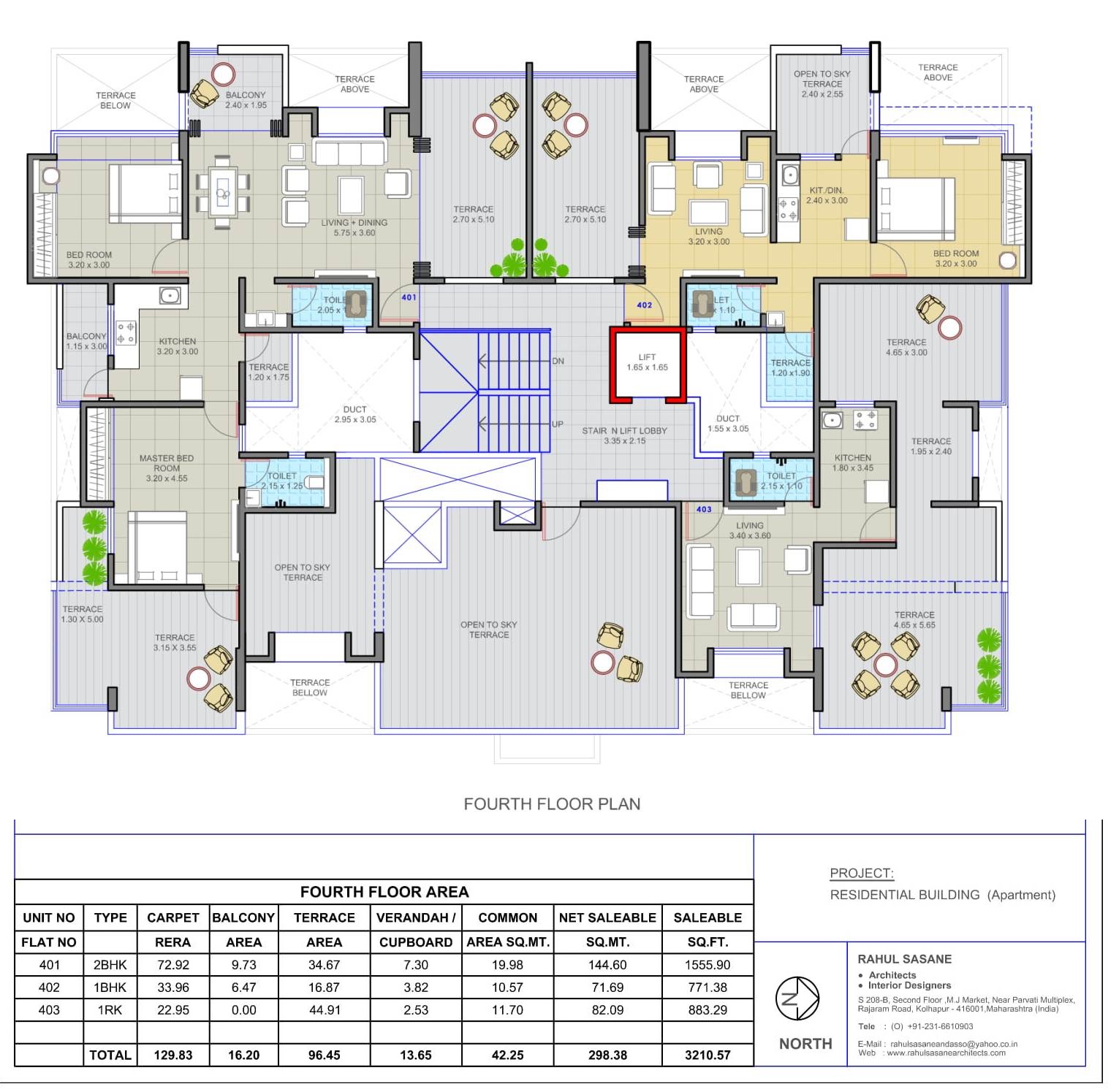 Fourth Floor Plan